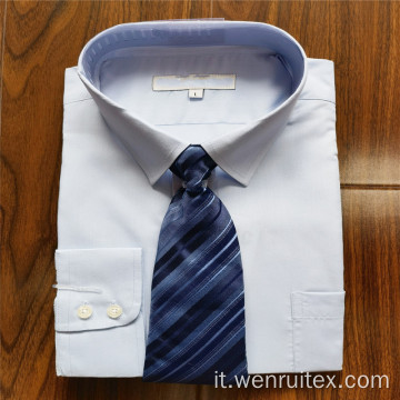 Camicie di cotone da ufficio da uomo classiche all&#39;ingrosso